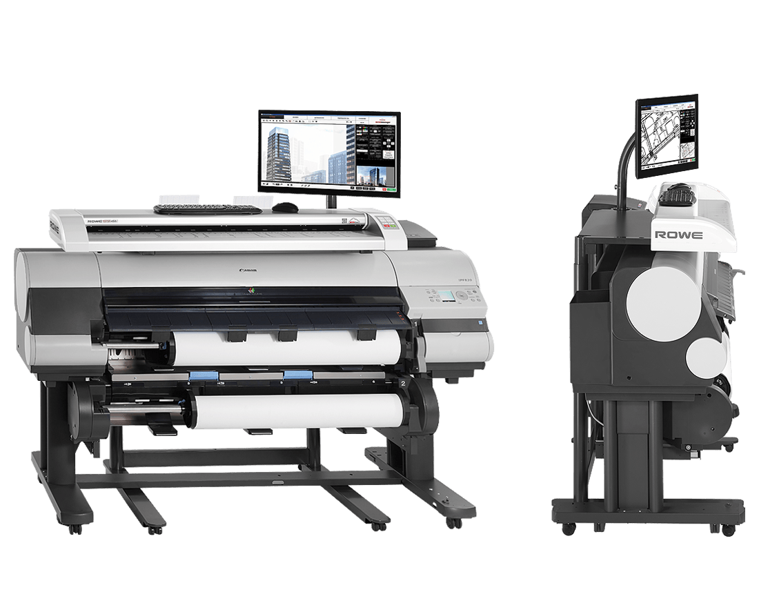 rowe-scan450i-mfp ROWE Scan 450i-瑞网中国-大幅面彩色打印机-扫描仪-数码蓝图机-工程机-叠图机-裁切机