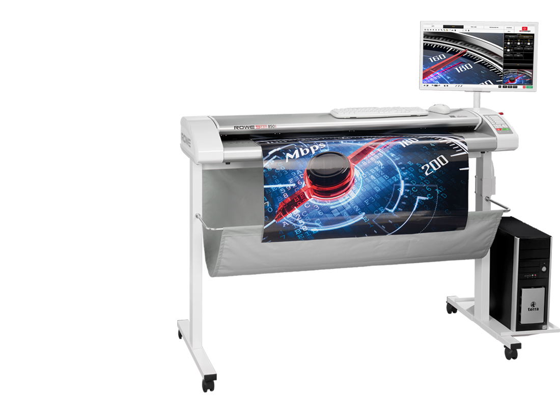 rowe-workflow-scan850i ROWE Scan 850i-瑞网中国-大幅面彩色打印机-扫描仪-数码蓝图机-工程机-叠图机-裁切机